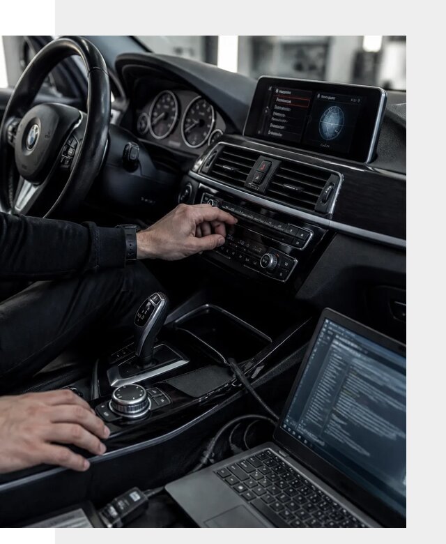 Русификация автомобилей BMW с адаптацией меню и функций в Устях-Куте
