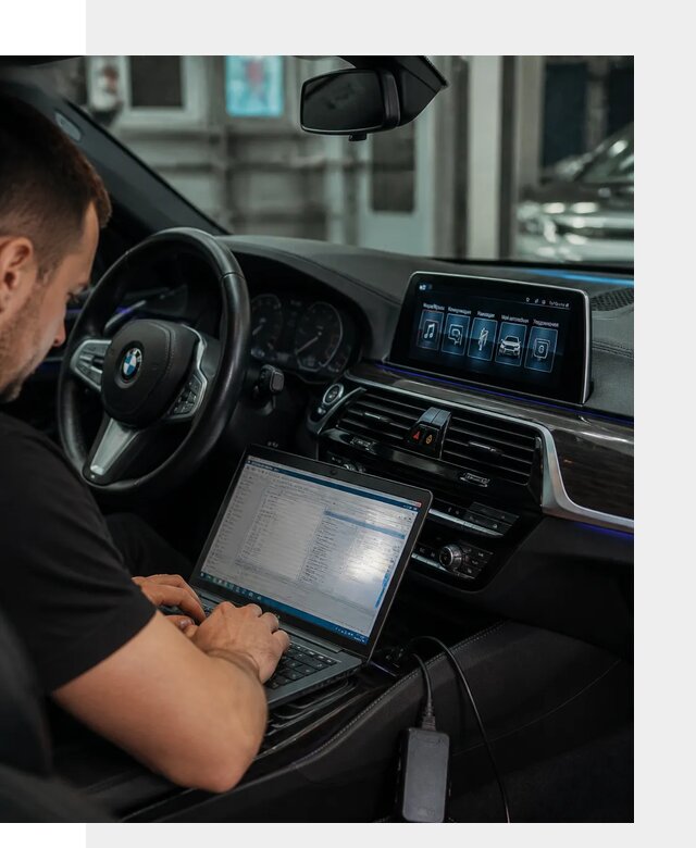 Русификация мультимедиа BMW для авто под ключ в Устях-Куте