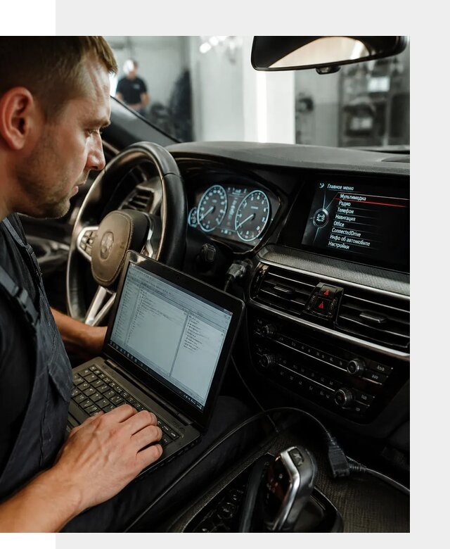 Русификация приборной панели BMW для авто в Устях-Куте от компании