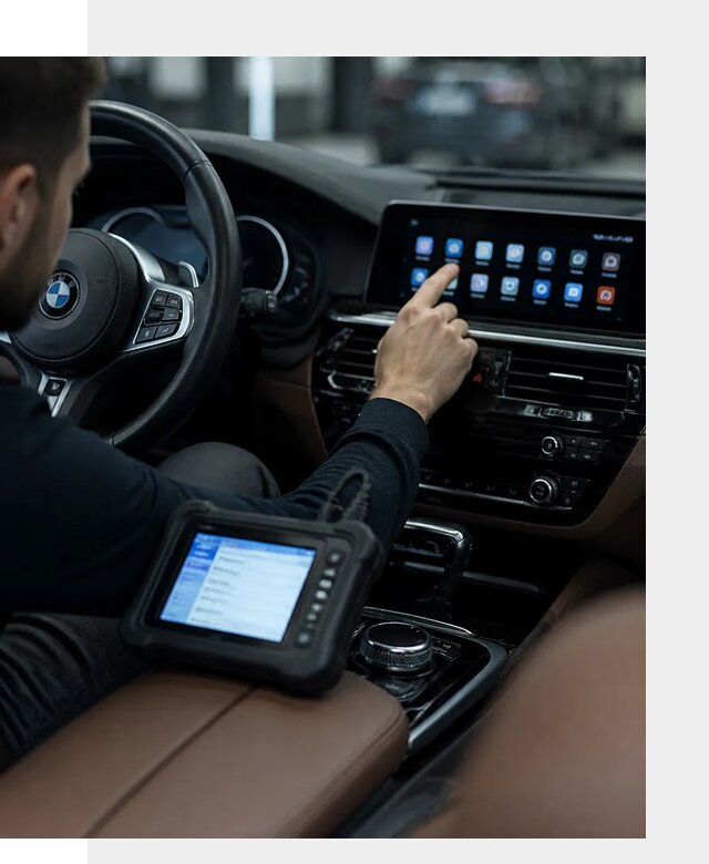 Установка приложений и мультимедиа сервисов BMW в Устях-Куте