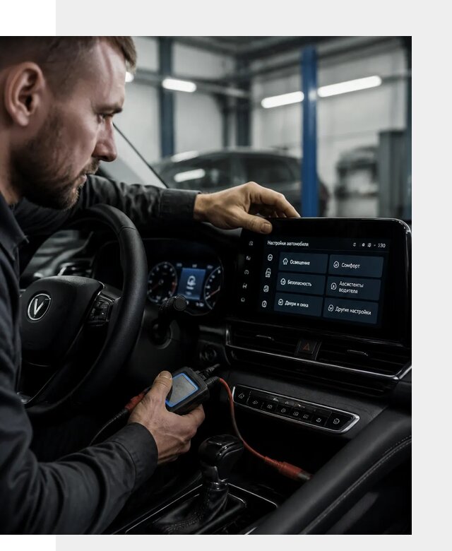 Русификация Changan CS55 и мультимедиа под ключ в Устях-Куте