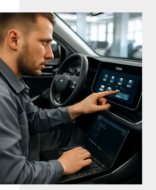 Установка приложений и сервисов Jetour в автомобиле в Устях-Куте