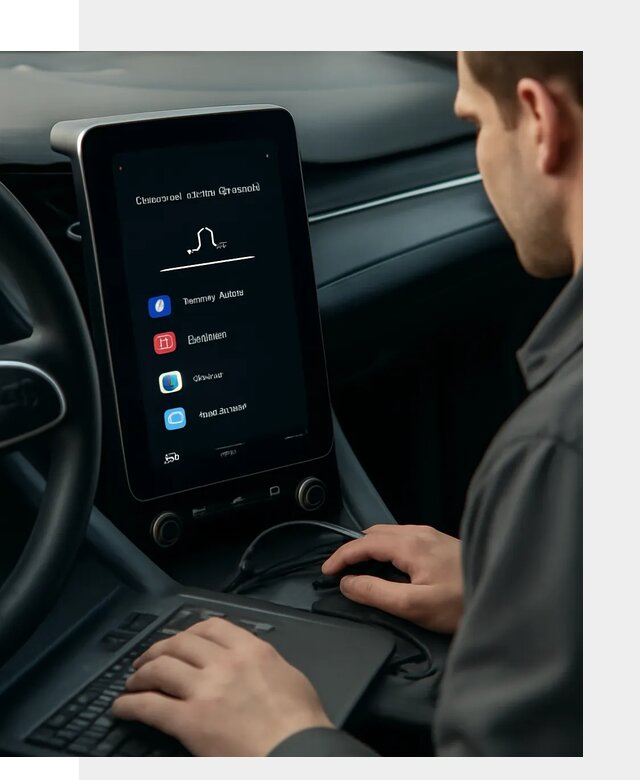 Установка приложений Lynk Co на автомобиль в Устях-Куте