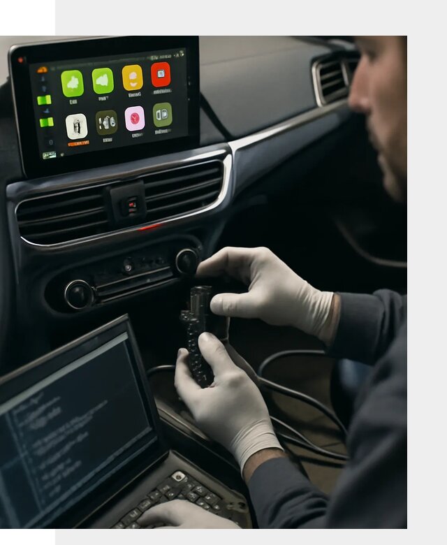 Активация Apple CarPlay в Устях-Куте для штатной мультимедиа