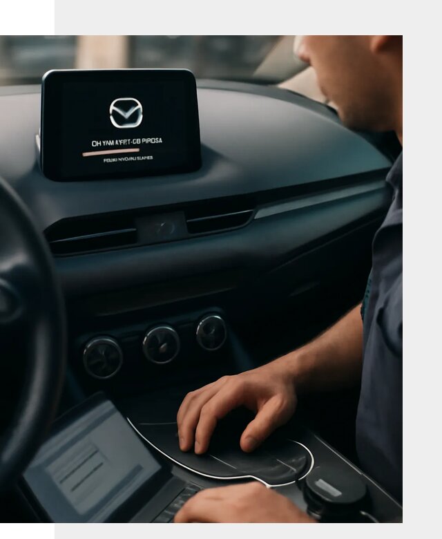 Установка приложений Mazda на мультимедийную систему в Устях-Куте