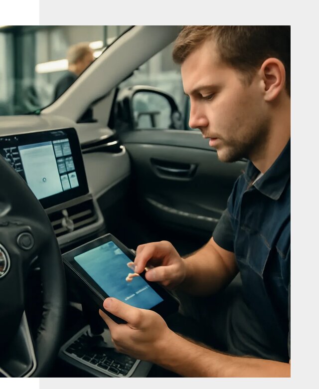 Установка приложений Toyota на мультимедиа в Устях-Куте